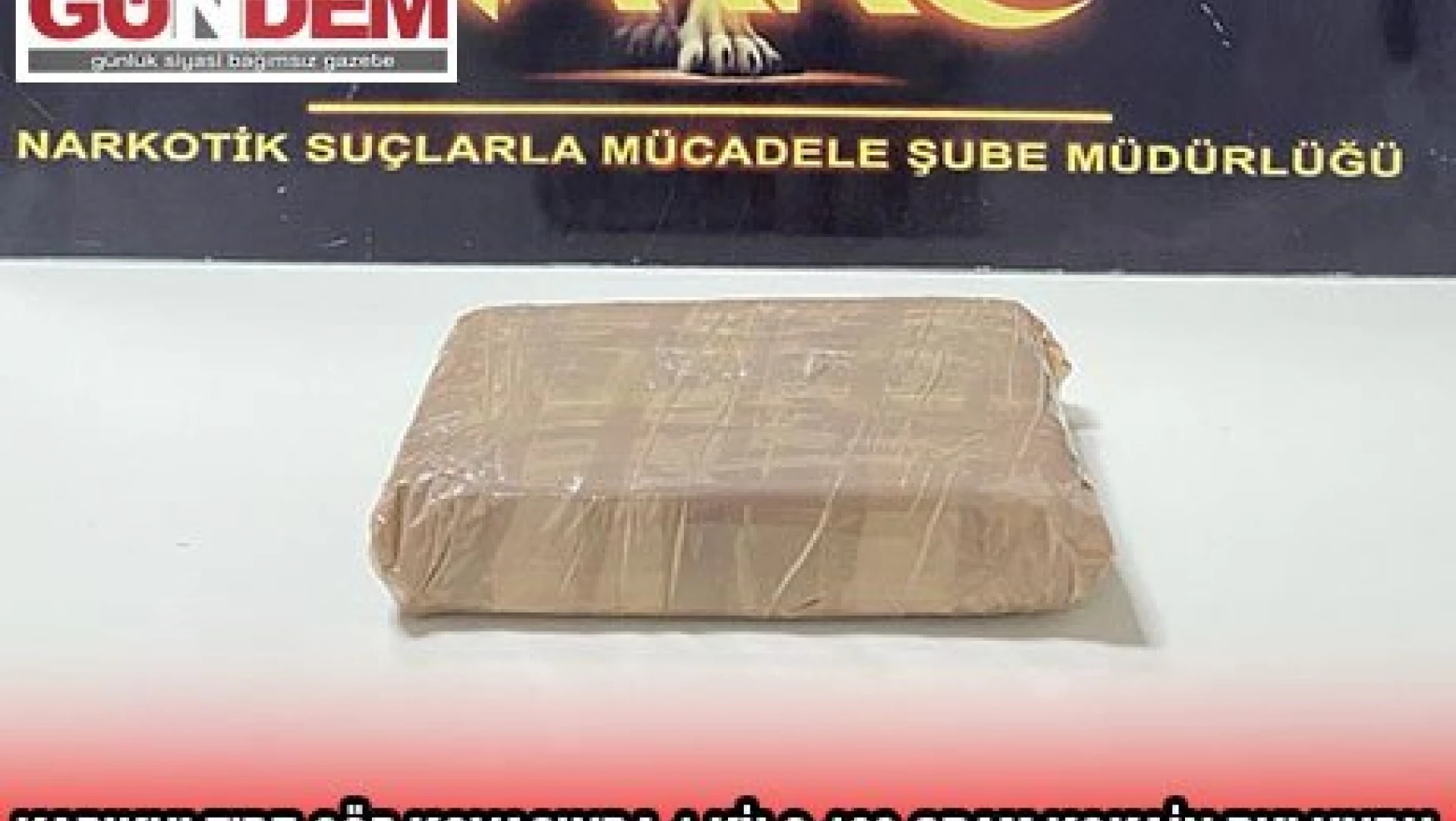 Kapıkule'de çöp kovasında 1 kilo 138 gram kokain bulundu