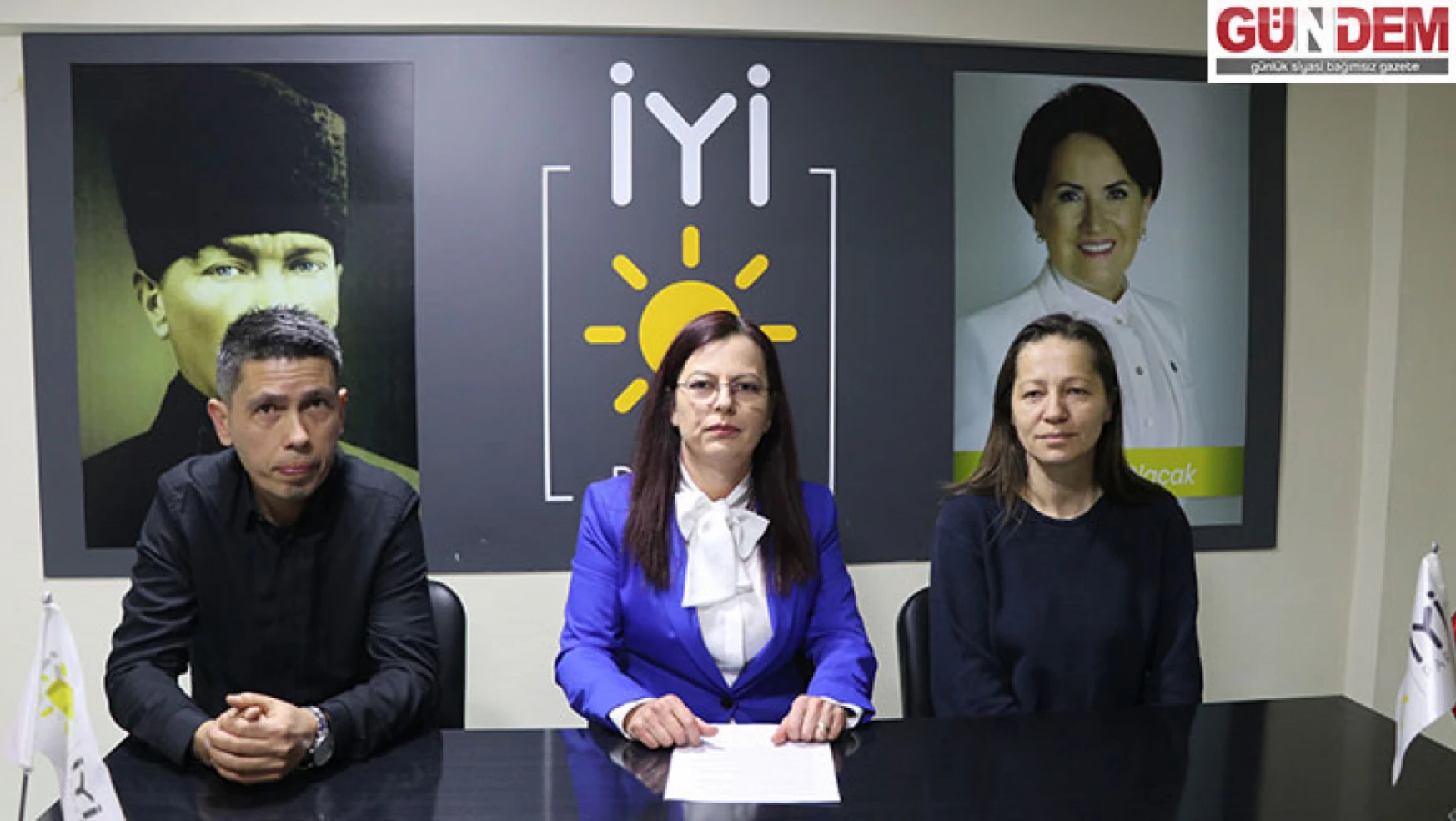 İYİ Parti Edirne Merkez İlçe Yönetim Kurulu üyeleri partiden istifa etti