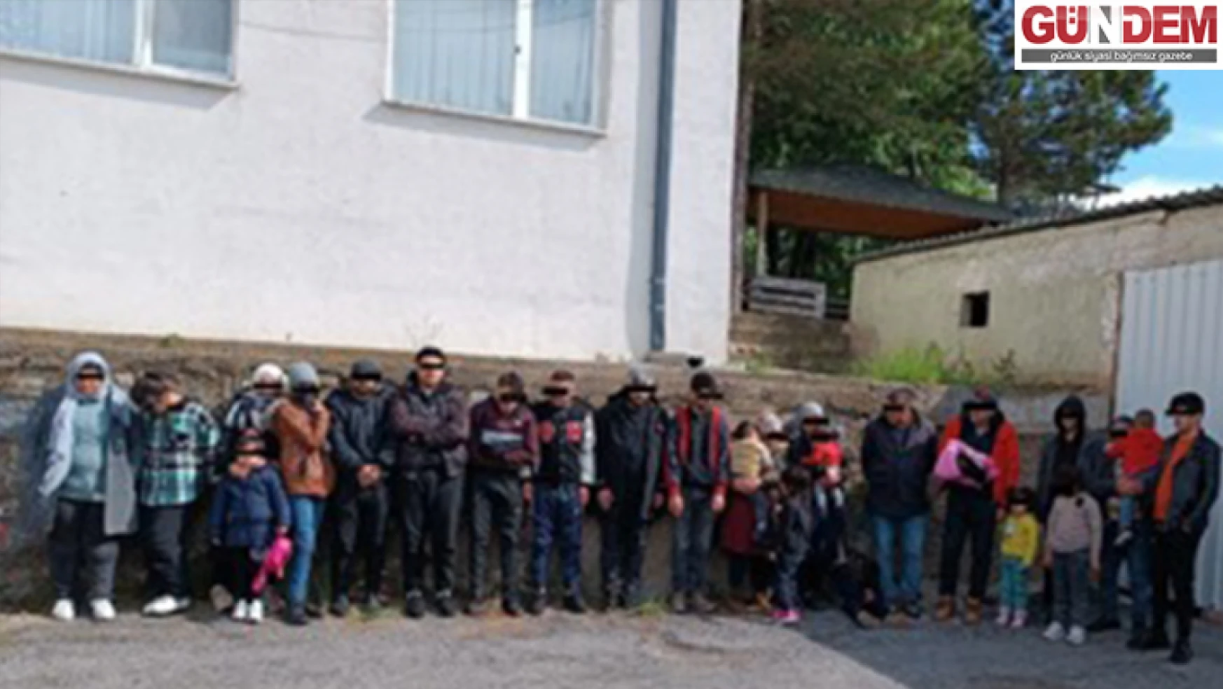 Kırklareli'nde 27 düzensiz göçmen yakalandı