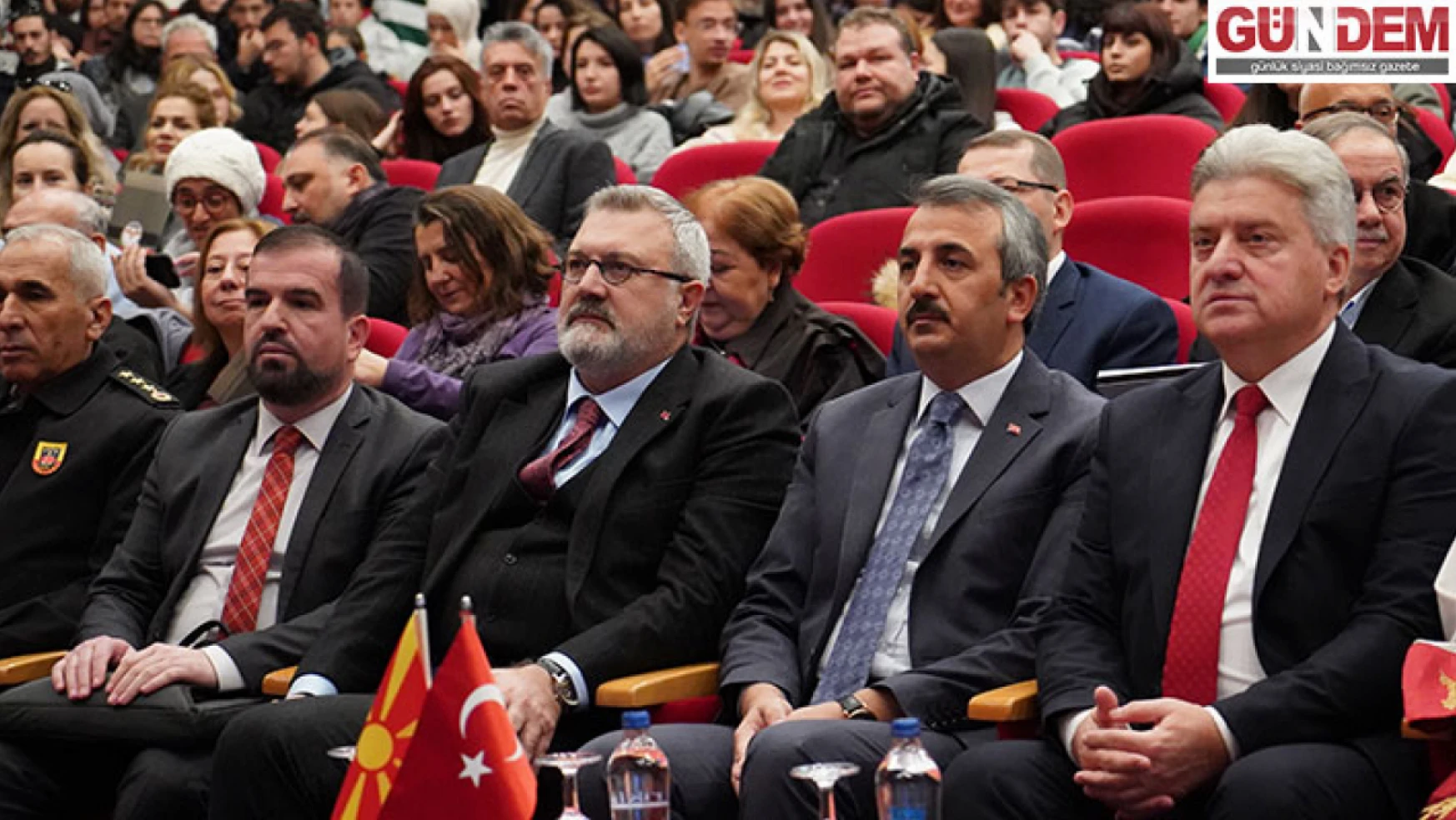 Makedonya eski Cumhurbaşkanı İvanov'a 'Fahri Doktora' unvanı