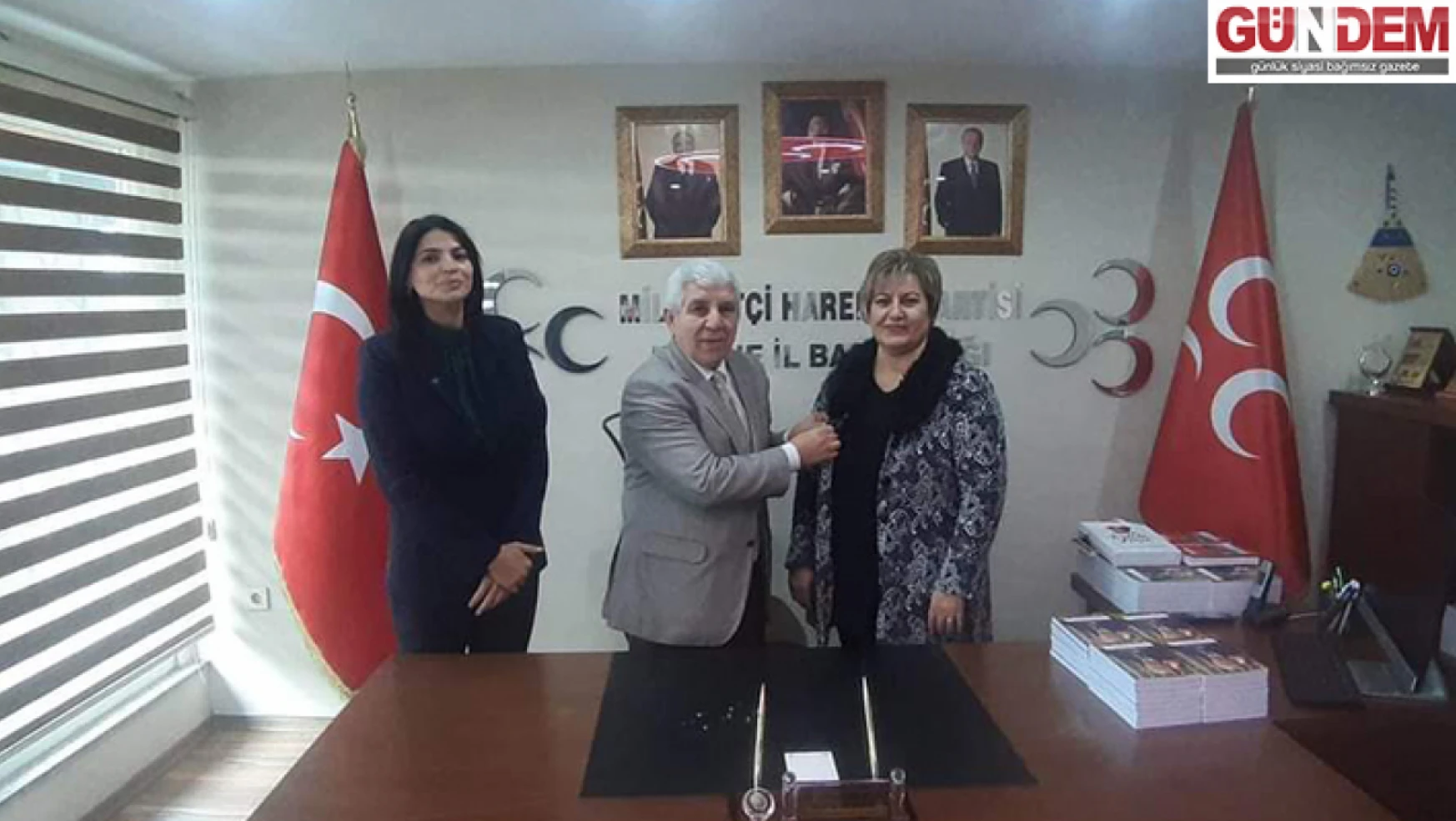 MHP İl Kadın Kolları Başkanı Dilek Çayır oldu