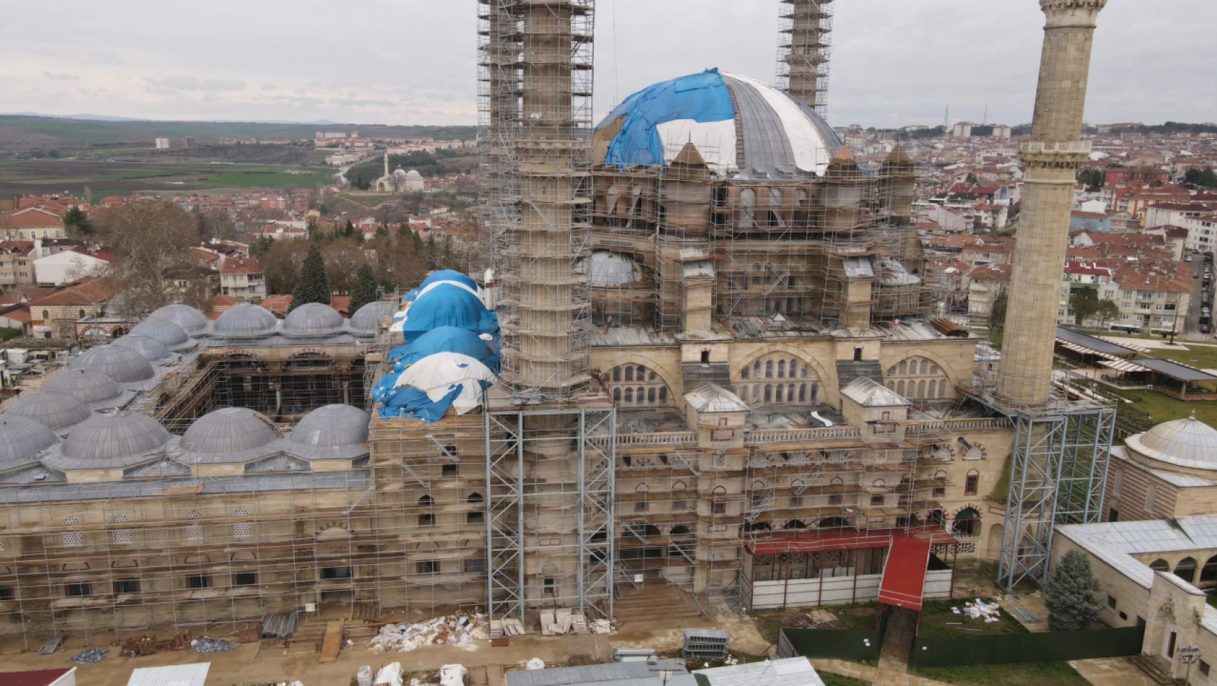  Mimar Sinan'ın teknikleri asırlık Selimiye'yi depremlere dayanıklı kılıyor