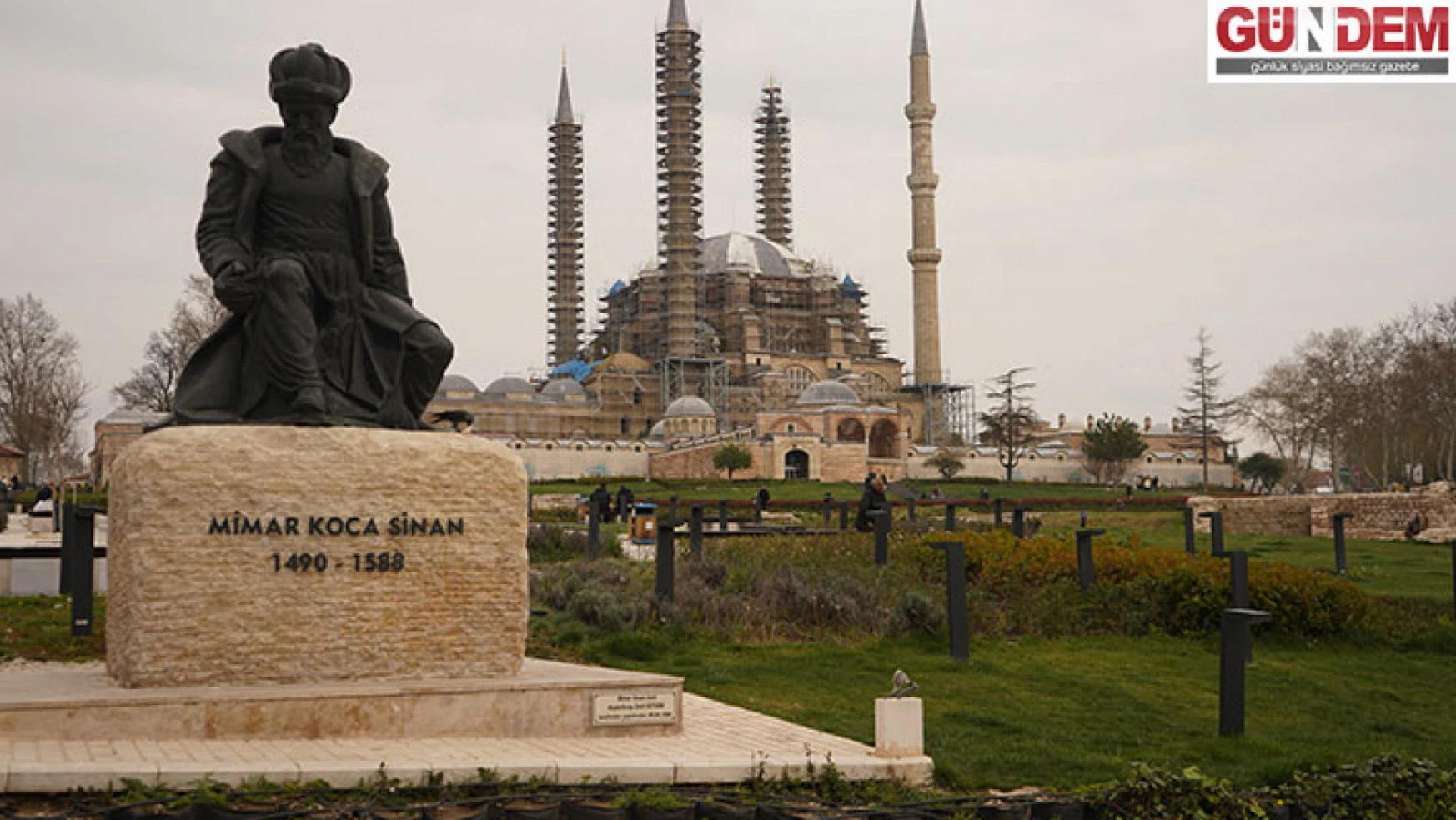 Mimar Sinan ustalık mührünü bıraktığı Edirne'de dualarla yad ediliyor