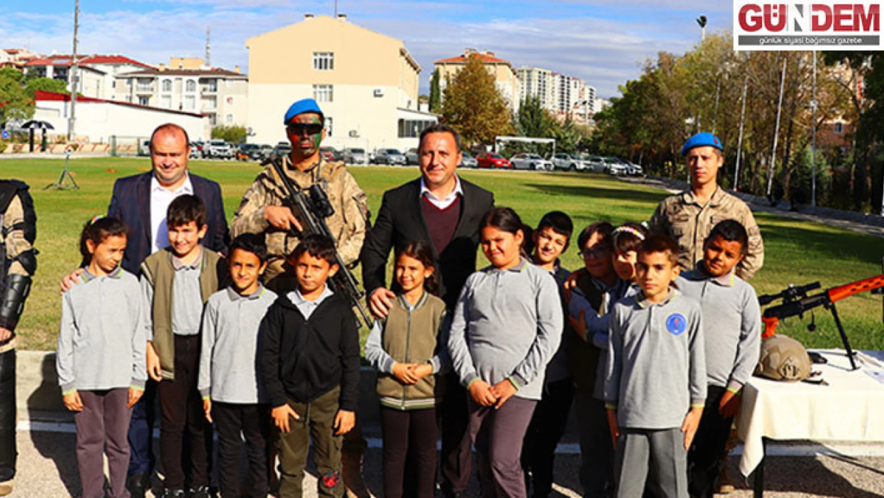 Öğrencilerden Jandarma Komutanlığına ziyaret