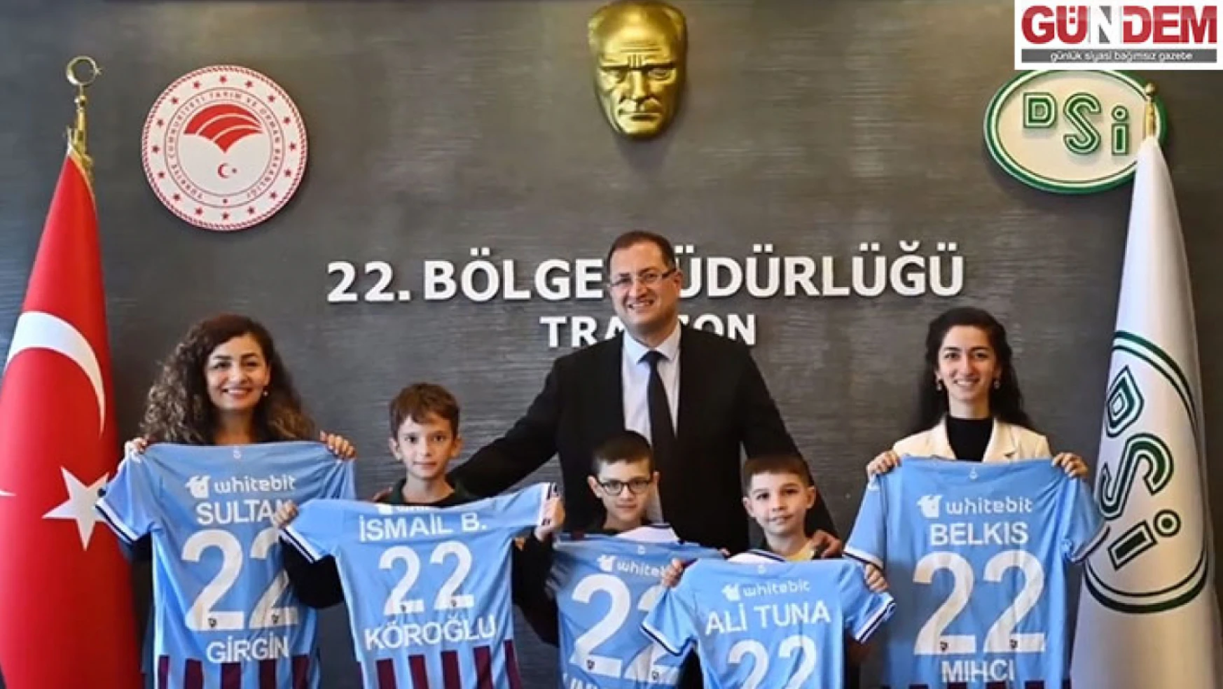  'Robokod' takımı Trabzon'da ağırlandı