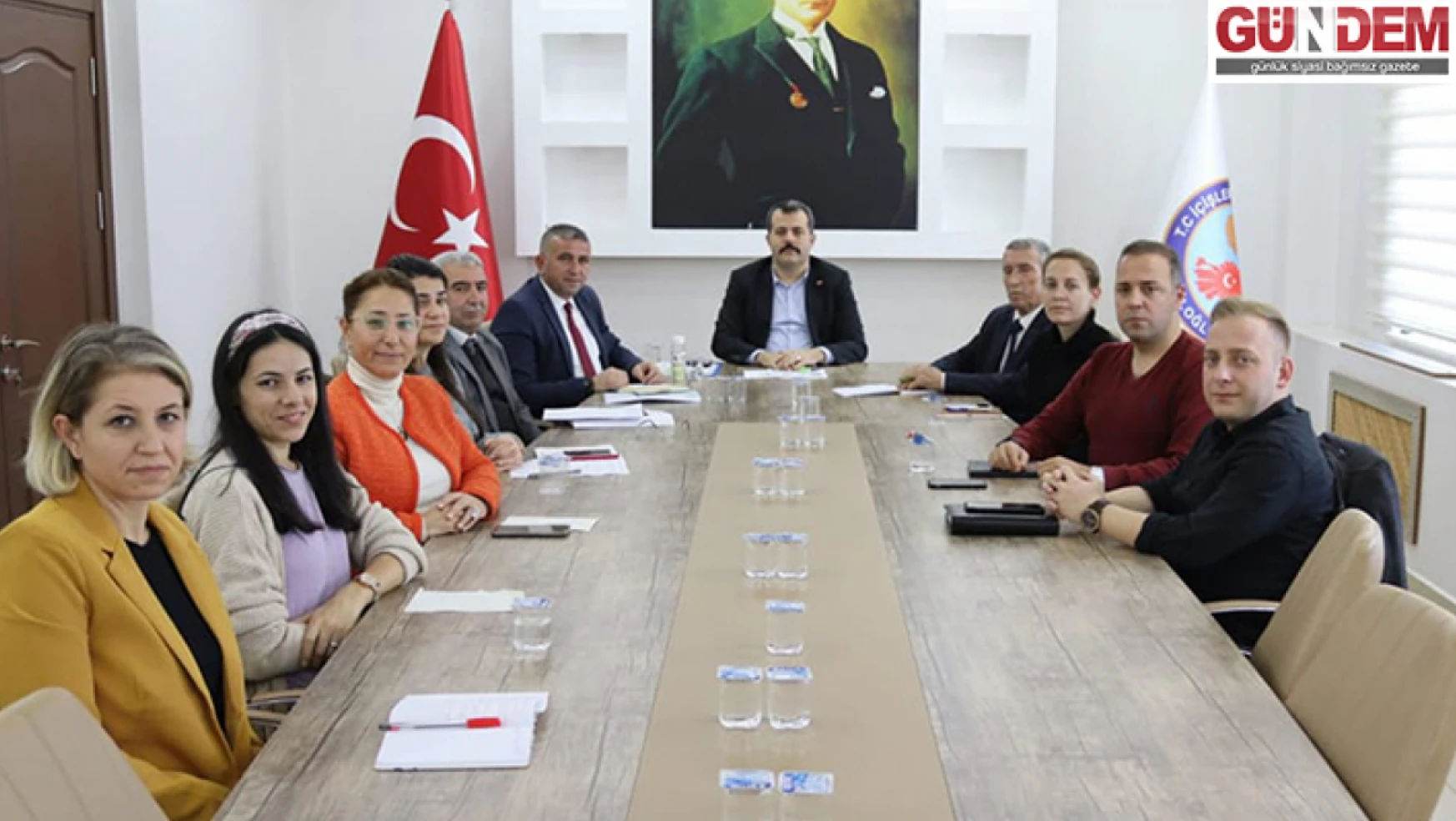 Süloğlu'ndaki eğitim çalışmalarının değerlendirildiği toplantı gerçekleştirildi