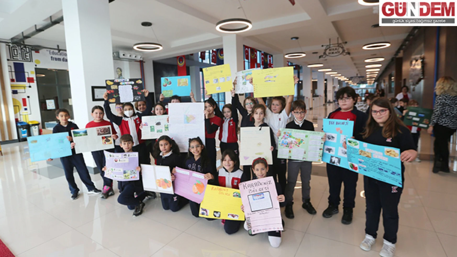 TED Edirne Koleji öğrencileri, yerli malı haftası için etkinlik düzenledi