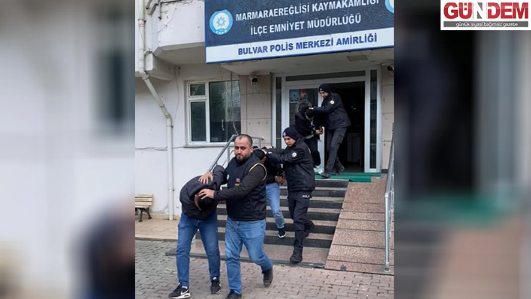 Tekirdağ'da bir evi kundakladıkları iddiasıyla 3 zanlı yakalandı