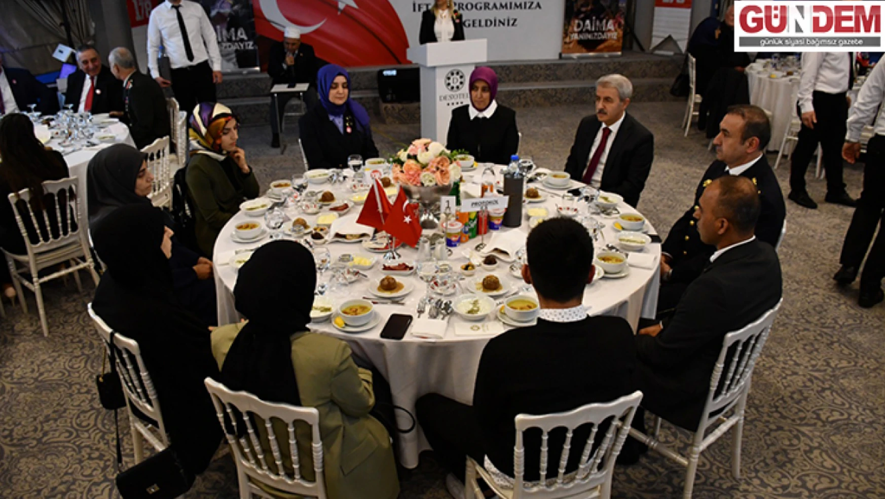 Tekirdağ'da şehit aileleri ve gaziler için iftar programı düzenlendi