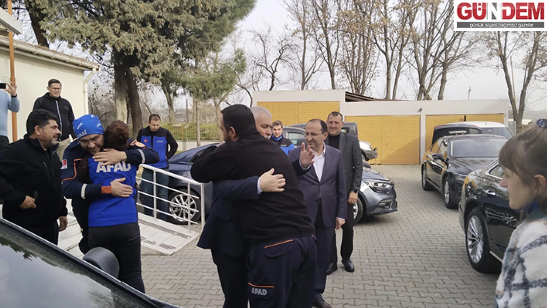Tekirdağ'dan deprem bölgesine giden AFAD ekibi kente döndü