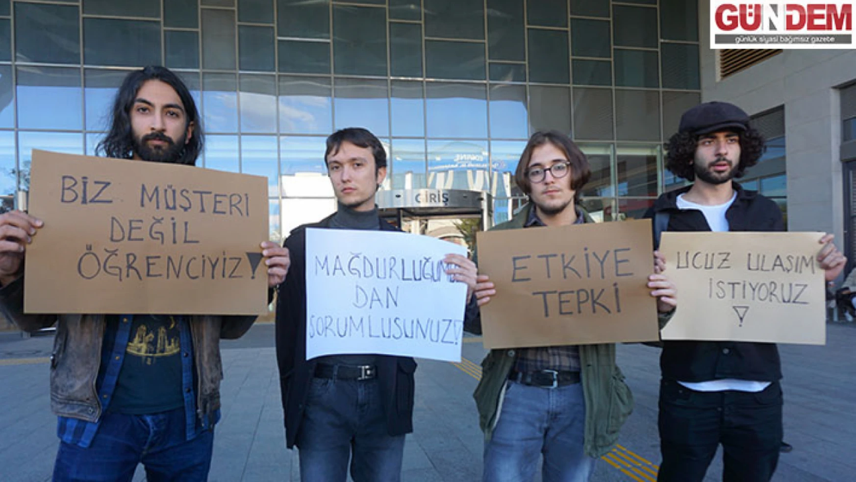 Üniversite öğrencilerinden ETUS'a tepki: 'Ulaşımı en pahalı şehir Edirne'