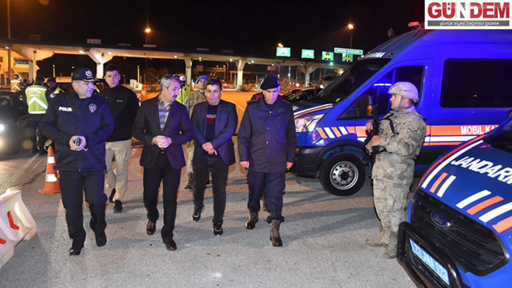 Vali Sezer, polis, jandarma ve itfaiye ekiplerini ziyaret etti