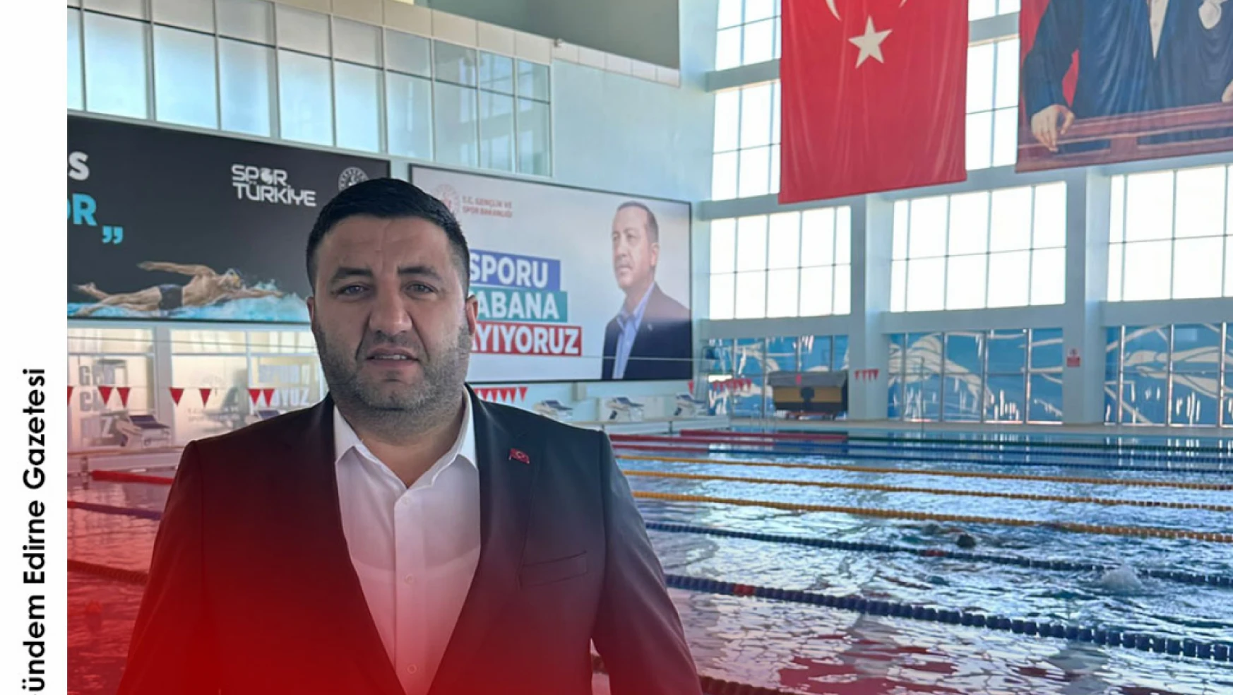 Yüzme milli takım seçmeleri 27-30 Nisan'da Edirne'de gerçekleştirilecek