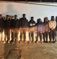 16 düzensiz göçmen yakalandı