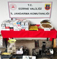 26 bin 600 makaron ele geçirildi