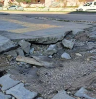 Açılan çukur bir aydır kapatılmayı bekliyor