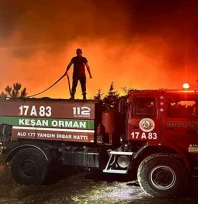 Alevlerle 15 saatlik mücadele sonuç verdi