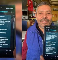 Aracı Olmayan Kazım Kabaca'ya Otoyol Cezası Mesajı Şoku