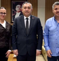 Baz Basın Yayın ve Medya A.Ş.'den Topçu'ya hayırlı olsun ziyareti