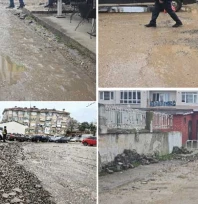 Belediyenin vaat süresi doldu, çalışmalar yerinde sayıyor...