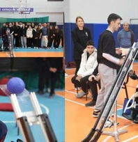 Boccia sporunu tanıtan Öz, özel bireylere örnek oluyor