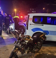 'Dur' ihtarına uymayan ehliyetsiz sürücü kovalamaca sonucu yakalandı