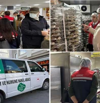 Edirne'de gıdaya yakın takip