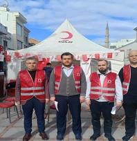 Edirne'de kan bağışı seferberliğine yoğun ilgi