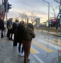 Edirne'de soğuk günlerin ardından yağışlı hava etkisini gösterdi