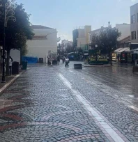 Edirne'de Yağmur Etkili Oldu