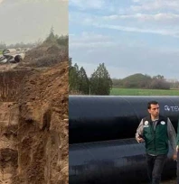 Edirne'ye su sağlayacak Süloğlu Barajı isale hattında çalışmalar sürüyor