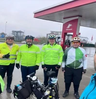 Edirne YEŞİLBİS bisiklet turuna devam ediyor