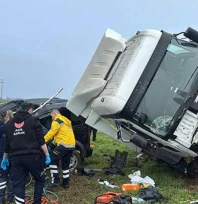 Eski köy muhtarı kazada yaşamını yitirdi