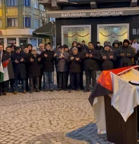 Filistin için dayanışma mesajı