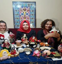 Geri dönüşümle üretilen bez bebekler Edirne'de dayanışmayı büyütüyor