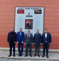 İl Millî Eğitim Müdürü Alireisoğlu Şehit Asım İlkokulu'nda incelemelerde bulundu