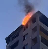 İnşaatta çıkan yangın vatandaşı tedirgin etti