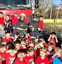 İpsala'da miniklere afet bilinci kazandırıldı