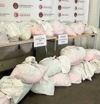 Kapıkule'de 591 kilo 162 gram uyuşturucu ele geçirildi