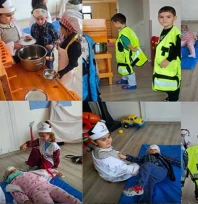 Kızılay'ın yardımseverlik ruhu çocuklarla buluştu