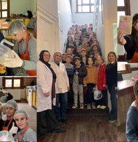 Küçük ustalar iş başında: Öğrenciler ev işlerini öğreniyor