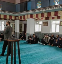 Lise öğrencilerinden, Lala Şahin Paşa Camisi'ne ziyaret