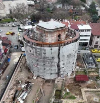 Makedon Kulesi'nde restorasyon sonlanıyor