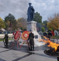 Meşale nöbetinde duygusal anlar yaşandı