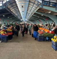Meyve ve sebze pazarı sakin geçti