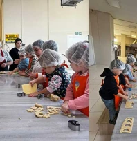 Minik öğrenciler Osmanlı'dan kalan tatlı mirasını atölyede tanıdı