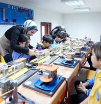 Öğrenciler 'Kütüphanelerdeyiz' etkinliğiyle bilgilerini beceriye dönüştürüyor