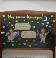 Okulda 'Ramazan Sokağı' yaptılar