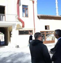 Tarihi Havlucular hanı yeniden hayat buluyor