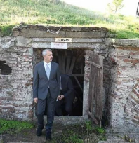 Tarihi Kıyık Tabya'da restorasyon çalışmaları başladı